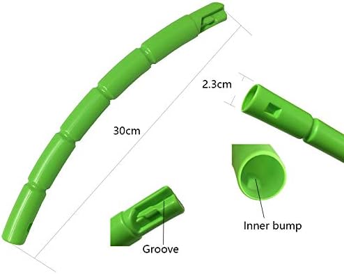 Kids Exercise Hoop Detachable & Size Adjustable Hoop Professional Ring for Kids Party Games