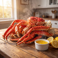 Colossal King Crab Legs – Wild-Caught, Pre-Cooked, Frozen – Sustainably Sourced Red King Crab from Norway