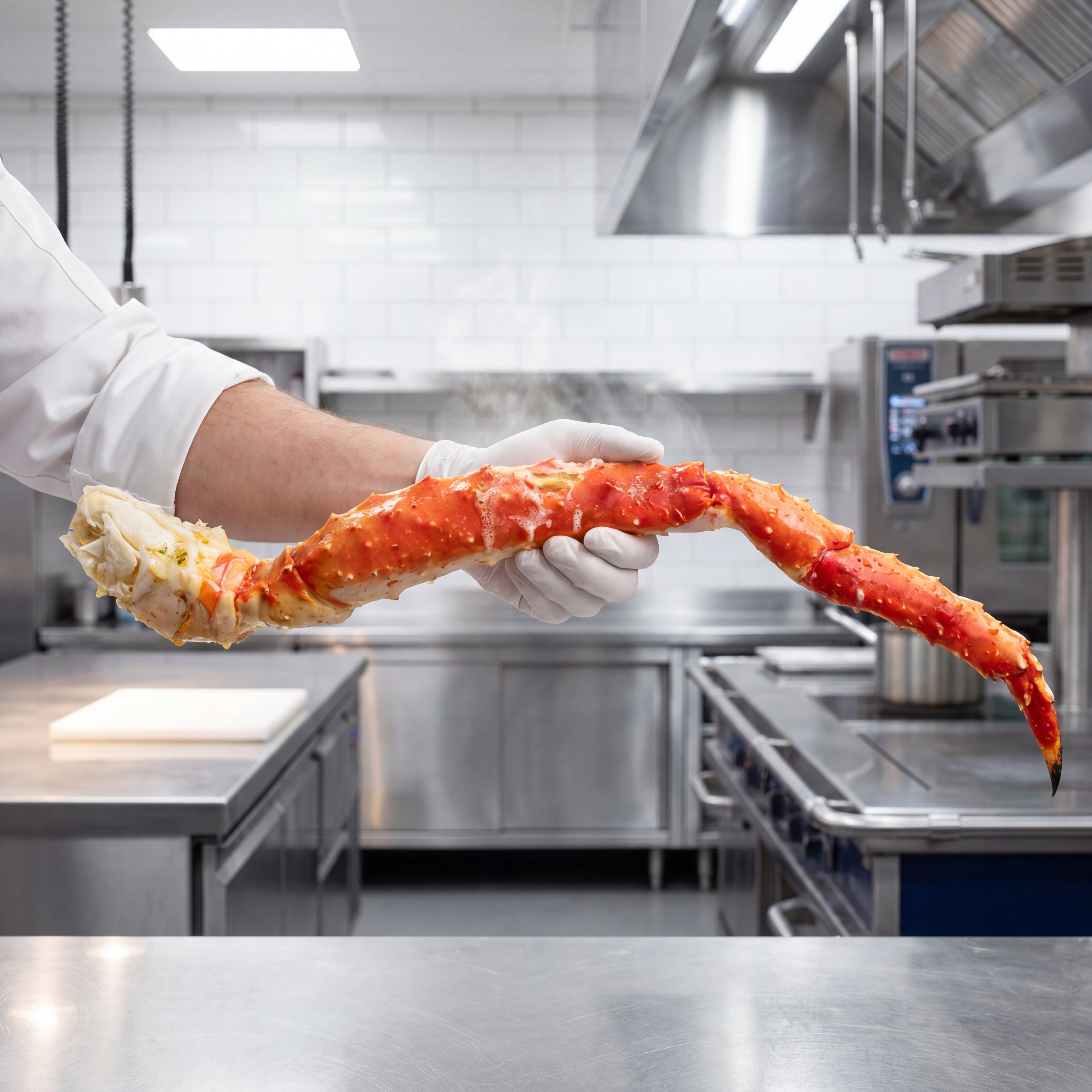 Colossal King Crab Legs – Wild-Caught, Pre-Cooked, Frozen – Sustainably Sourced Red King Crab from Norway
